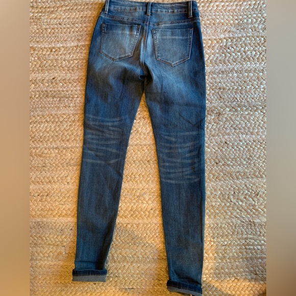 Rocks & Indigo Women’s Embellished Denim Jeans with Patches size 2/25 - Picture 3 of 10